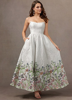 Nikol Ivory Wildflower Maxi Dress image3