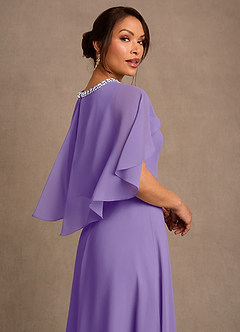 Azazie Winnifred Mother of the Bride Dresses Tahiti A-Line Beaded Chiffon Dress image5