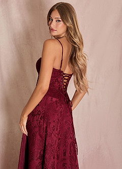 Kleid Jeni Dunkle Himbeere image2