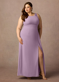 Azazie Galvan Mother of the Bride Dresses Wisteria A-Line Sequins Chiffon Dress image10