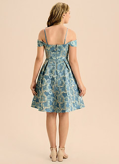 front Azazie Bonnie Junior Formal Dress
