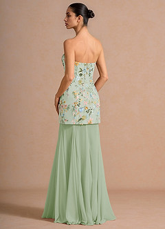 Vestido Verde Claro Maxi Nessa image2