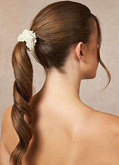front Pearl Scrunchie