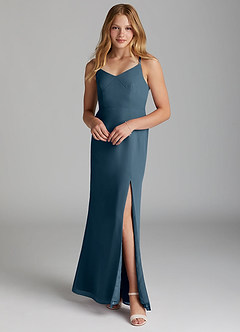 Azazie Becca Junior Neptune Mermaid Chiffon Dress image1