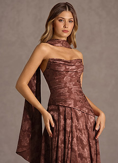 Vestido Mocha Coco Largo Gabriela image6