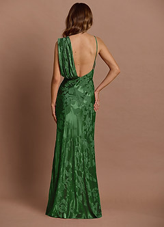 Maxi jurk Briseis Jager Groen image2