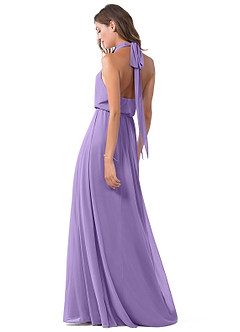 Azazie Landry Bridesmaid Dresses Tahiti A-Line Pleated Mesh Dress image5