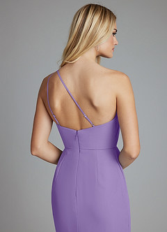 Azazie Sianni Sprzedaż ostateczna Osłona Jedno ramię Szyfon Do ziemi Sukienka image3