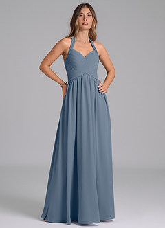 Azazie Darlyn Bridesmaid Dresses Twilight A-Line Sweetheart Neckline Chiffon Dress image4