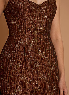 Presia Marrone Maxi vestito image6