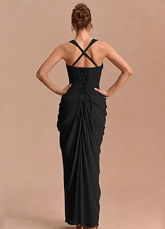 Abito Maxi Nero Nabila image2
