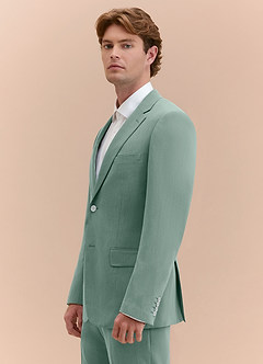 front William Matcha Comfort Blend Suit Jacket