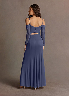 Alexandra Blue Indigo Off Shoulder Maxi Dress image6