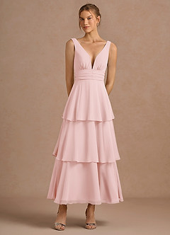 Melisande Rose Poudré Robe midi image3