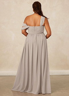 Christian Siriano Bridal for Azazie 1014 Bridesmaid Dresses Frost A-Line Off the Shoulder Chiffon Dress image17