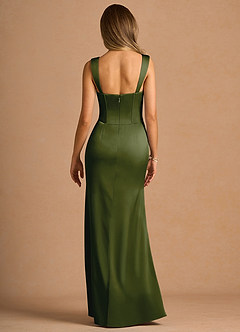 Kleid Nerissa Olivgrün image2
