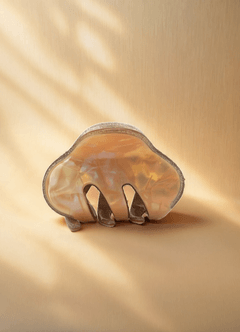 front Juego de 4 pinzas para el pelo Cloud Middle