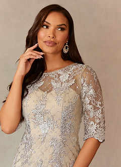 Upstudio Marion Final Sale A-Line Lace Midi Length Dress image4