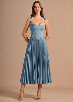 Avenelle Powder Blue Mid Dress image3