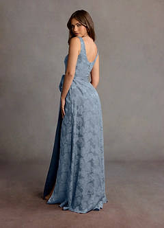 Louise Dusty Blue Maxi Dress image5