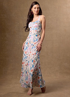 Anabelle Cream Multi Maxi Dress image3