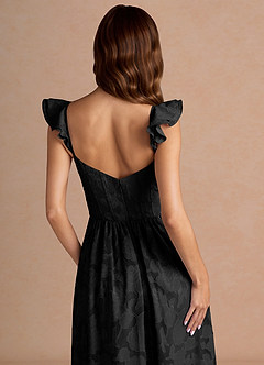 Robe Midi Noir Denisse image6