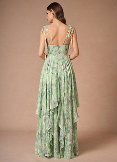 Harmony Sage Floral Maxi Dress image3