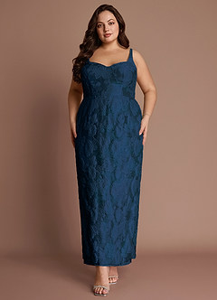 Odette Dark Navy Maxi Dress image11