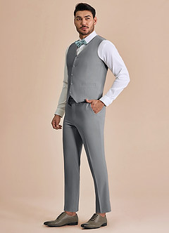 front William Grey Comfort Blend Suit Vest