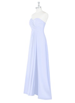 Azazie Arabella Allure Jurken voor bruidsmeisjes Converteerbaar Jurk van Chiffon met A-Lijn Sweetheart Halslijn Lavendel image11