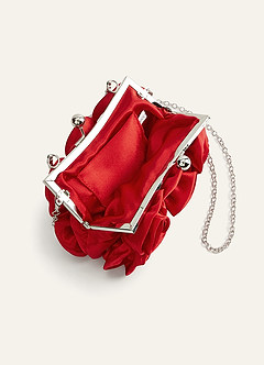 front 3D Rosettes Handbag