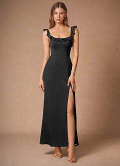 Vestido Negro Largo Alana image6