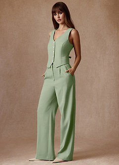 front Rowan Pölyinen Salvia Refined Weave Performance -liivi