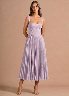 Kireth Frosted Lilac Midi Dress image3