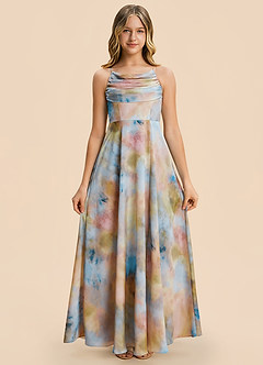front Azazie Jessica Junior Formal Dress