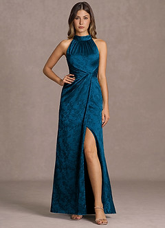 Maxi jurk Hannah Marine Zwart image4