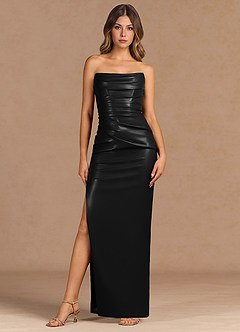Hanna Black Maxi Dress image1