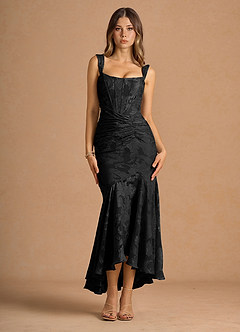 Vestido Negro Largo Tiana image3