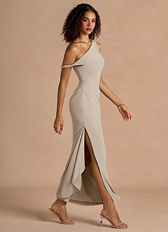 Vestido Beige Largo Blythe image4