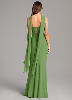 Azazie Sorrel Suknie dla druhen Syrena Gorset Szyfon Do ziemi Sukienka image5