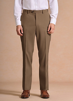 front James Truffle Structured Stretch Dress Pants