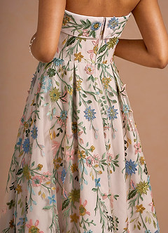Evangeline Blush Pink Multi Maxi Dress image6