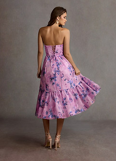 Gigi Purple Midi Dress image2