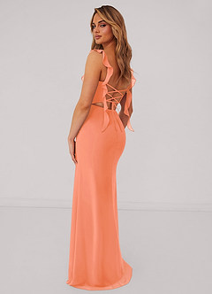 Barbie ♥ Azazie Bridesmaid Dresses Sunset Mermaid Corset Chiffon Dress image3