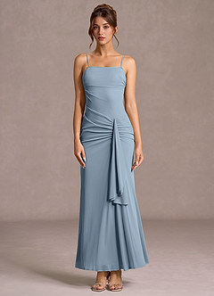 Maxi jurk Heloise Poederblauw image6