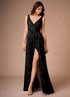Yoris Black Maxi Dress image5