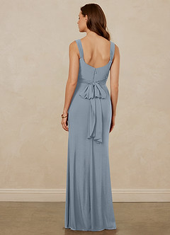 Christian Siriano Bridal for Azazie 1010 Final Sale Eucalyptus Mermaid Bow Luxe Knit Dress image4