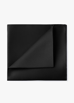front Matte Satin Skinny Tie and Pocket Square Set