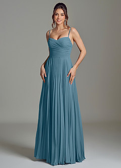 Azazie Catie Bridesmaid Dresses Bermuda A-Line Sweetheart Neckline Chiffon Dress image1