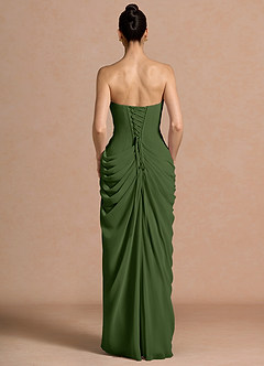 Kaavia Olive Maxi Dress image2